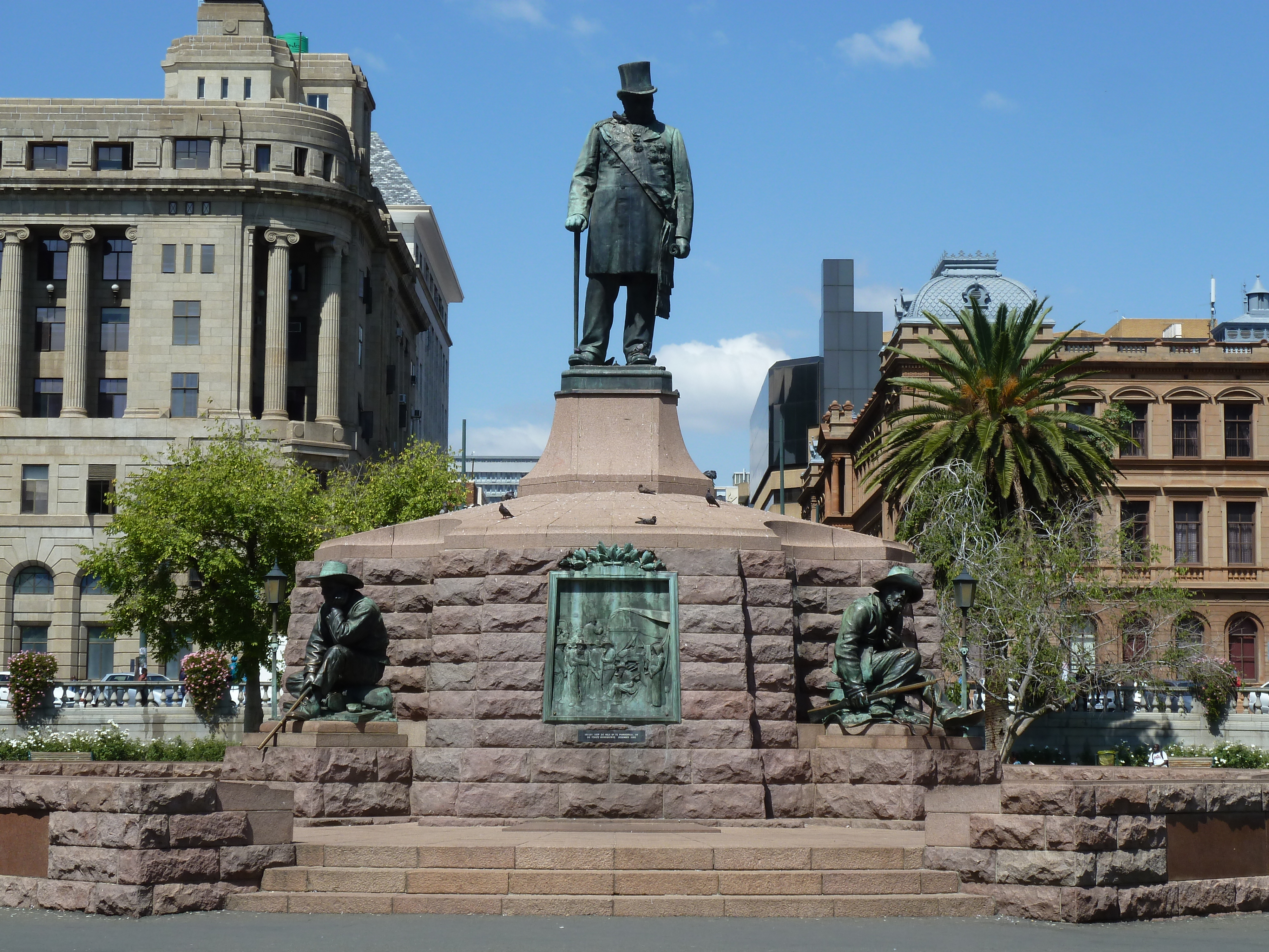 Monument voor Paul Kruger in Pretoria Monument voor Paul Kruger in Pretoria